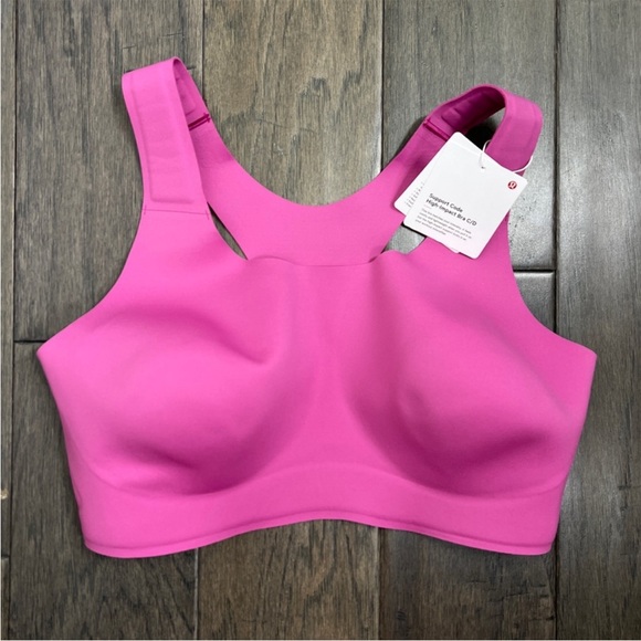 lululemon athletica Other - Lululemon NWT Go Further Bra with Support Code Technology Pow Pink Tone
